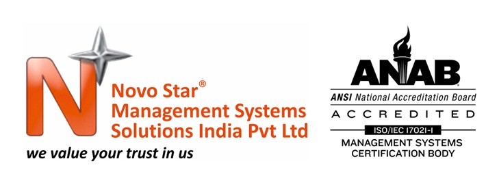 ISO 9001:2015 Certified - Novo Star & ANAB Accredited